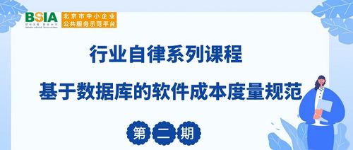 基于數(shù)據(jù)庫的軟件成本度量規(guī)范及技術(shù)服務